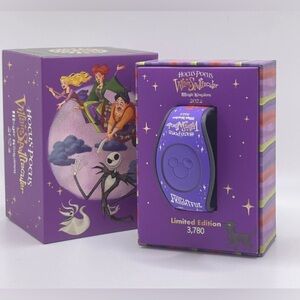 Limited Edition Disney Magic Band Hocus Pocus Villian Spelltacular 2022